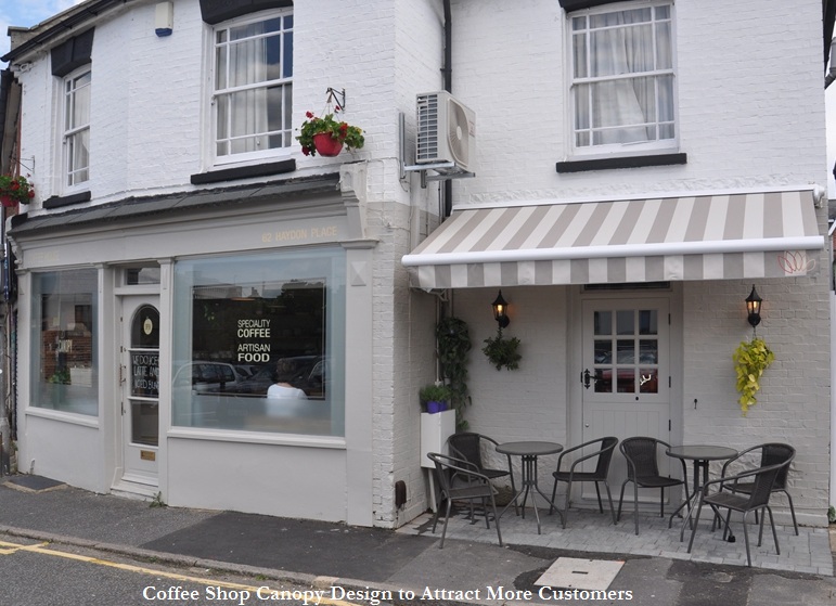 Coffee Shop Canopy Design