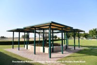 Freestanding Retractable Canopy