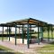 Freestanding Retractable Canopy